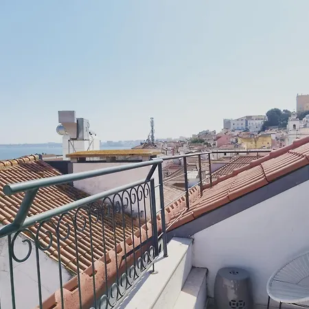 B&j Alfama Cruise Terrace 4 Apartman Lisboa